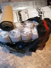 1 rollo de 200cm x 50cm 10mm/6mm/3mm aislamiento acústico del coche amortiguación del coche camión Anti-ruido aislamiento acústico de algodón espuma de celda cerrada