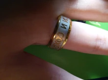 Letdiffy-anillo religioso de acero inoxidable con diseño de cruz cristiana, anillo con amuleto para hombres