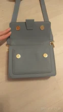 Moda bolso de hombro de mujer de cuero de la PU de los jóvenes damas bolso cuadrado luz Simple silvestres mujer Daily Messenger bolsa impermeable azul