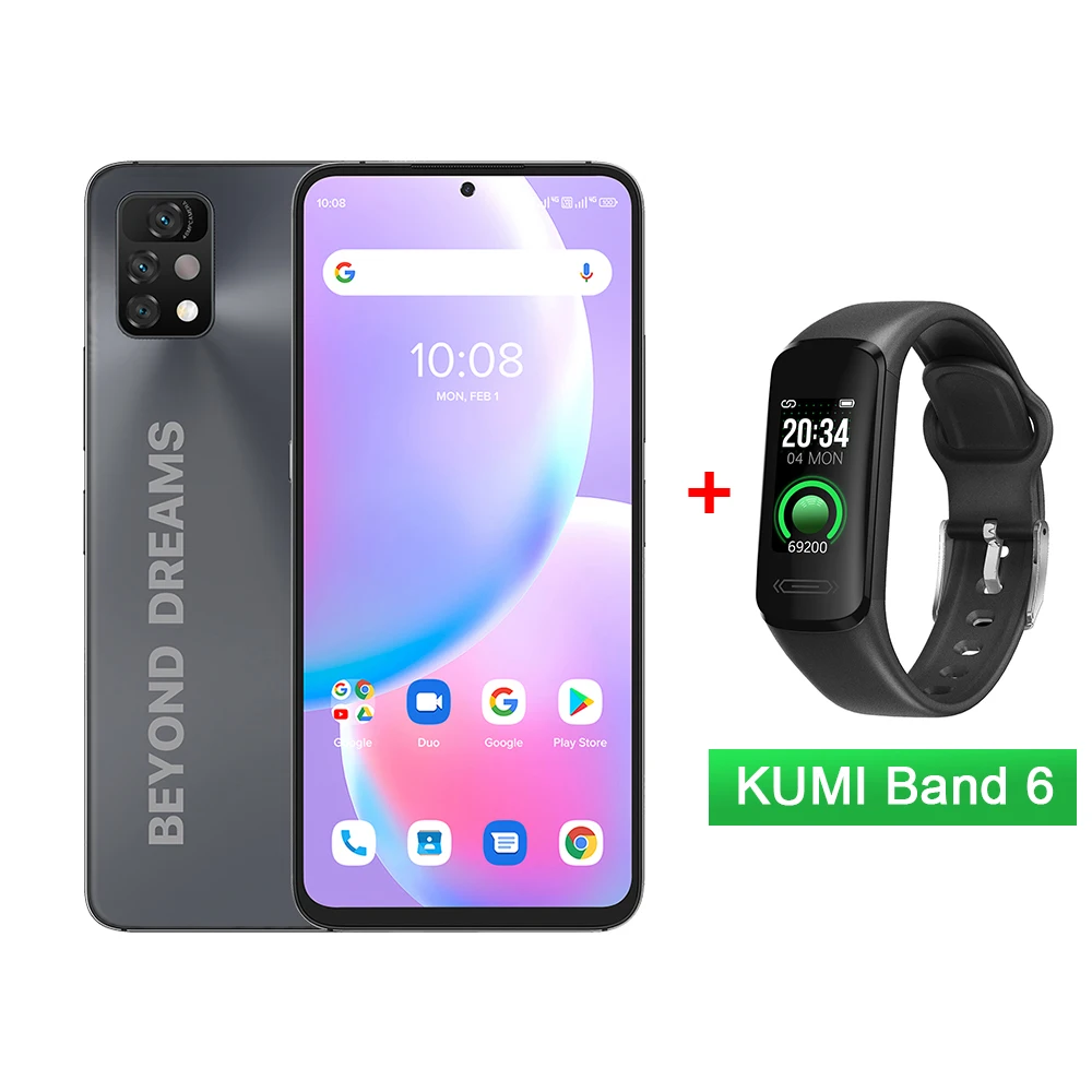 UMIDIGI A11 Pro Max Global Version 6.8"FHD+ Screen Smartphone 128GB Helio G80 48MP AI Triple Camera 5150mAh 8G latest umidigi phone UMIDIGI