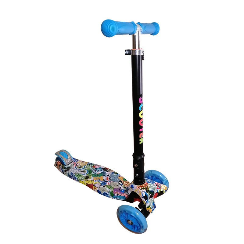 Kinderen Scooters 2 3 6 9 12 Jaar Oude Kinderen Flash Breed Wiel Enkele Voet Slide Jongen En Meisje Step Aliexpress