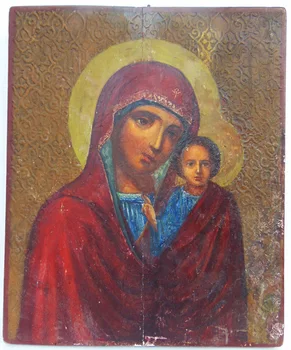 

Kazan icon of the Mother of God. Temple icon. The size is 43x52 cm.