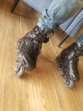 RS6-patines en línea profesionales para adultos, zapatos de patinaje sobre ruedas para adultos, deslizantes, patines de talla 35-46, zapatillas de SEBA