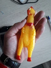 2020 Hot Sell S 5*17 cm Screaming Chicken Pets Dog Toys Squeeze Squeaky Sound Sound