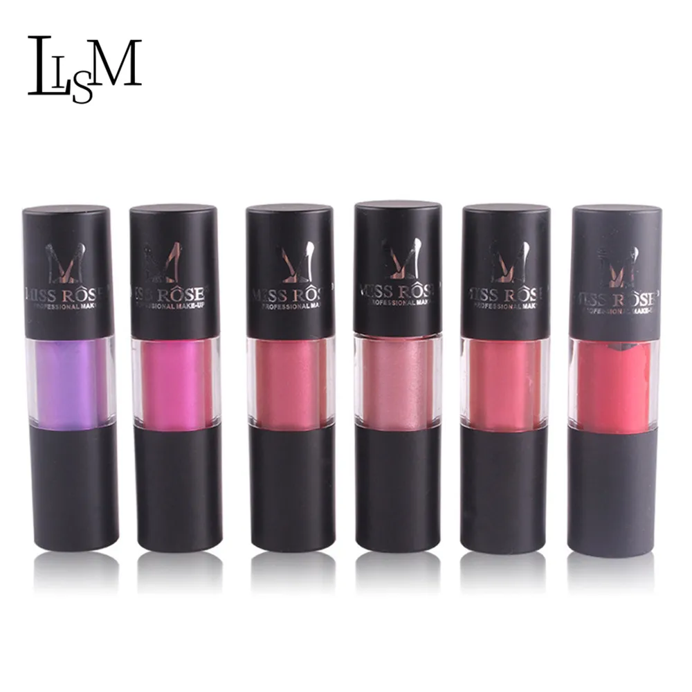 LISM 12 Colors Matte Velvet Shimmer Lip Gloss Glitter Waterproof Lip Tint Long Lasting Makeup Moisturizing Lip Tint Liquido