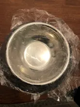 Cat-Bowls Feeding-Feeder Food-Dish Dog Travel Stainless-Steel Outdoor Puppy Footprint