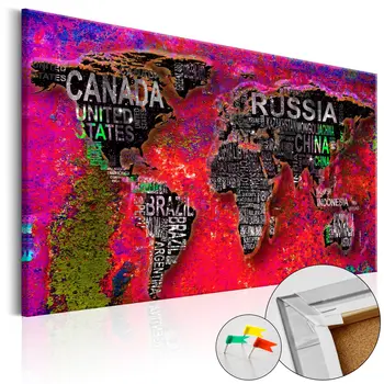 

Pictures of Cork-Red Earth [Cork Map] - 120x80 cm