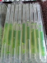 20 unids/bolsa 4,5*40mm pesca Float Varita luminosa fluorescente luz luces de barra flotante de noche barra que brilla en la oscuridad para pesca Float