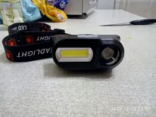 Headlamp Flashlight Torch Sanyi Hiking Mini Rechargeable Camping 18650 USB