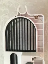 Rack-Holder Organizer Bathroom-Shelves Shower-Storage Abs-Plastic with Hooks WB8009