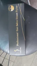 Straightener Iron Tourmaline Culer Steam-Hair Professional Ceramic Salon