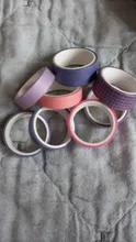 Kevin & sasa Crafts-juego de 8 rollos de cinta adhesiva de Color sólido, cinta adhesiva para Scrapbooking, papelería