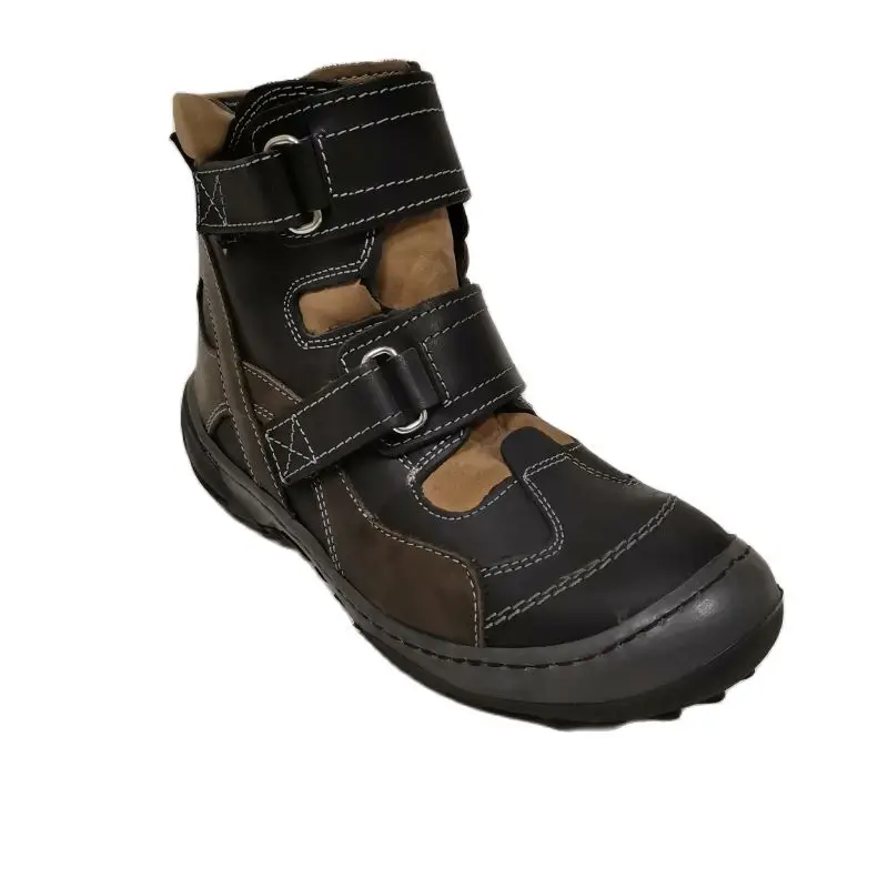 Winter boots for a boy. Genuine leather natural fur (Boots Children Crocs home spring 2022 summer Girl kids Ugg Women's boy toddlers genuine