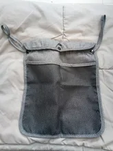 Bebé cochecito Carro de malla bolsa de almacenamiento carrito de bebé bolsa organizador de cochecito asiento transporte bolsa de accesorio para carrito