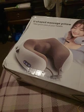 Masajeador eléctrico de cuello en forma de U, almohada multifuncional, portátil, para hombros, cervicales, para hogar y coche al aire libre, masaje relajante