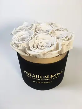 

Premium Box cylinder Velvet Rose default red round Box black (white, 11)