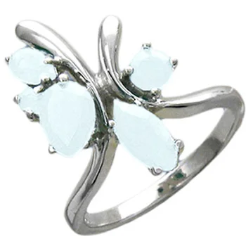 

Esthete ring with Topaz made of silver