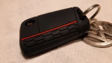 Funda de Gel de sílice para llave de coche, para Volkswagen Golf 7 mk7 Seat Ibiza Leon FR 2 Altea Azteca para Skoda Octavia 3 Tecla de botón