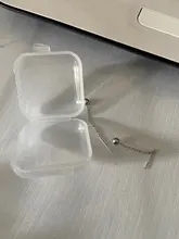 La Monada-pendientes de gota plateados con borla para mujer, joyería fina de Plata de Ley 925 para mujer, aretes colgantes coreanos, cadena