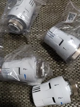 Válvula de radiador termostático, sistema de calefacción de suelo, válvula de Control de temperatura neumática, tapa de válvula de grifo