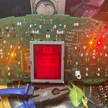 Para la pantalla LCD de Audi A3 A4 A6 S3 S4 S6, para VW VDO, para Audi VDO LCD en stock para reparar ahora los píxeles de su tablero.