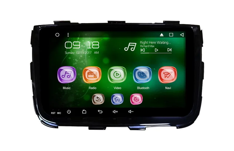

Allways 9" IPS Screen Android 9.0 Octa-core Ram 2GB Rom 32GB Car Multimedia for Kia Srento 2013-2015 with 2.5D Touch screen