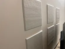 Panel de absorción acústica, 6 uds., 12 pulgadas x 12 pulgadas x 0,4 pulgadas, relleno a prueba de sonido para aislamiento de graves eco para acústica