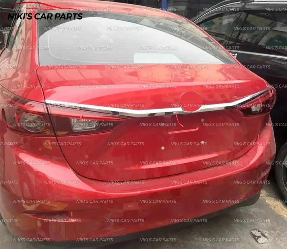 Отделка крышки багажника для Mazda 3- SD ABS пластик хром 1 комплект/2 шт. литье украшение автомобиля Стайлинг