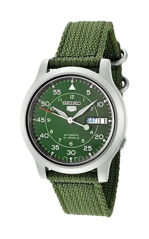 Seiko 5 Military Automatic Nylon SNK805K2 belt fabric Seiko 5 Military Automatic Nylon SNK805K2 cloth watch