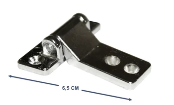 

Hinge small fridges chamber 2 holes HORIZONTAL