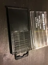 20 unids/set 0,3mm-1,6mm de acero de alta velocidad Set de puntas de taladro en espiral Micro HSS broca con el caso