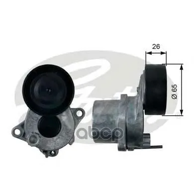Натяжитель Ремня Приводного Mb Sprinter/Vito 2.2d 06- Gates T39166 Gates арт. T39166