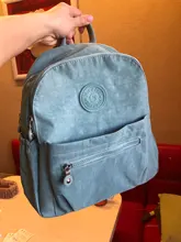 Mochila de Nylon impermeable para mujer, bolso de hombro femenino de moda, estilo Vitality juvenil, bolso escolar de viaje multifuncional