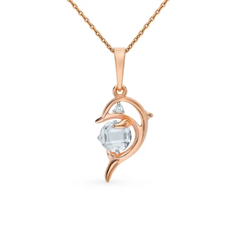 

Silver Pendant with cubic zirconia sunlight sample 925