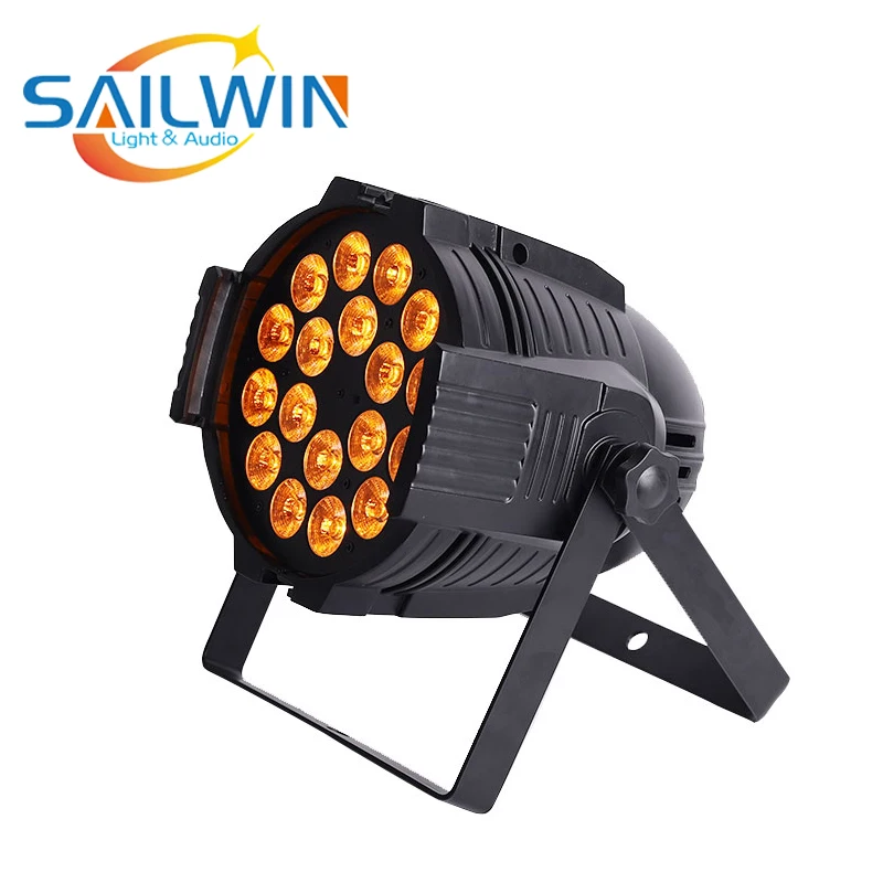 Упаковка из 4) Большая распродажа 18*15 Вт 5в1 RGBAW светодиодный светильник DMX512 Светодиодный прожектор для вечерние 6/10CH сценический светильник