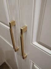 KAK Zinc Alloy Pearl Gold Cabinet Knobs Kitchen Door Handles Drawer Cupboard Door Handle