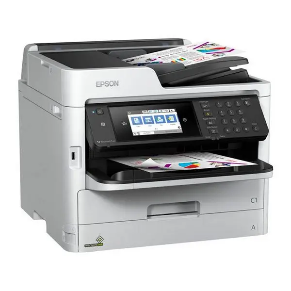 Многофункциональный принтер Epson PRO WF-C5710DWF 24 ppm Fax wifi NFC белый