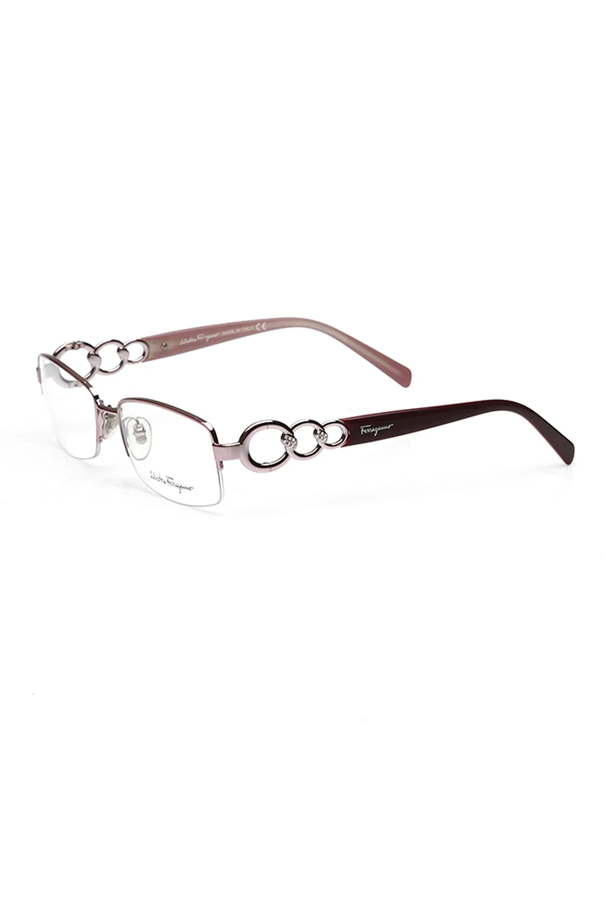 

Markamilla Women Reading Glasses Frame Demo Glasses Eyewear Transparent High Quality WomenSalvatore Ferragamo SF 1801B 611 51