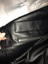 Jacket Women Basic-Coat Moto Aelegantmis Faux-Leather Plus-Size Winter Outerwear Autumn