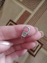 30 cierres de langosta de Metal de 16mm para collares pulseras ganchos Cierre de cadena accesorios artesanales para la fabricación de joyas DIY