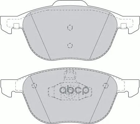 1082 00_=1093 000b-Sx!Колодки Дисковые П Ford Focus C-Max 1.6i-2.0tdci, Mazda 3 1.4i-2.0crdt 03 Remsa 108200 Remsa арт. 108200