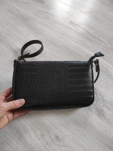 Bolsas de mensajero de hombro con patrón de cocodrilo Retro para mujer, bolsos de mano Vintage, bandoleras lisas informales, bolso cruzado