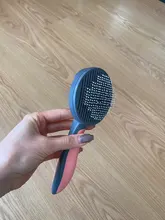 High Quality Pet Comb Self Cleaning Brush Professional Grooming Brush for Dogs and Cats
