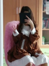 Vestido de encaje estilo Kawaii Lolita para mujer, disfraz japonés, bonito, gótico, para fiesta, renacentista, 2020