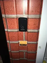 CACAZI-timbre inalámbrico a prueba de agua, con batería de CC, 300M, mando a distancia, para el hogar, 1, 2 botones, x 1, 2 y 3 receptores