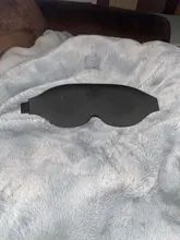 Máscara de ojos para dormir para hombre y mujer, Copa contorneada 3D, cóncavo, moldeada, para dormir por la noche, bloquee la luz