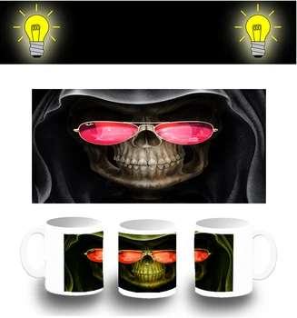 

CUP PHOTOLUMINESCENT DEATH REAPER OF SOULS PIMP glitter mug