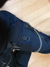 Las mujeres pantalones de carga 2021 pantalones Harem moda Punk bolsillos pantalón Jogger con cadena Harajuku elásticos alta cintura moda de calle