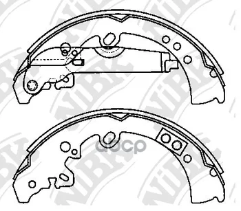 

Brake Drum pads Toyota Hilux 2.5 2010-toyota Hilux 3.0 2007-toyota Fortuner 2.7 nibk item No. fn0620