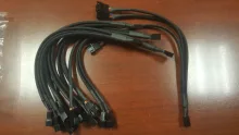 Cable de extensión de 4 pines para placa base, divisor de formas, Conector de manga CPU PWM, accesorios prácticos, cobre estañado